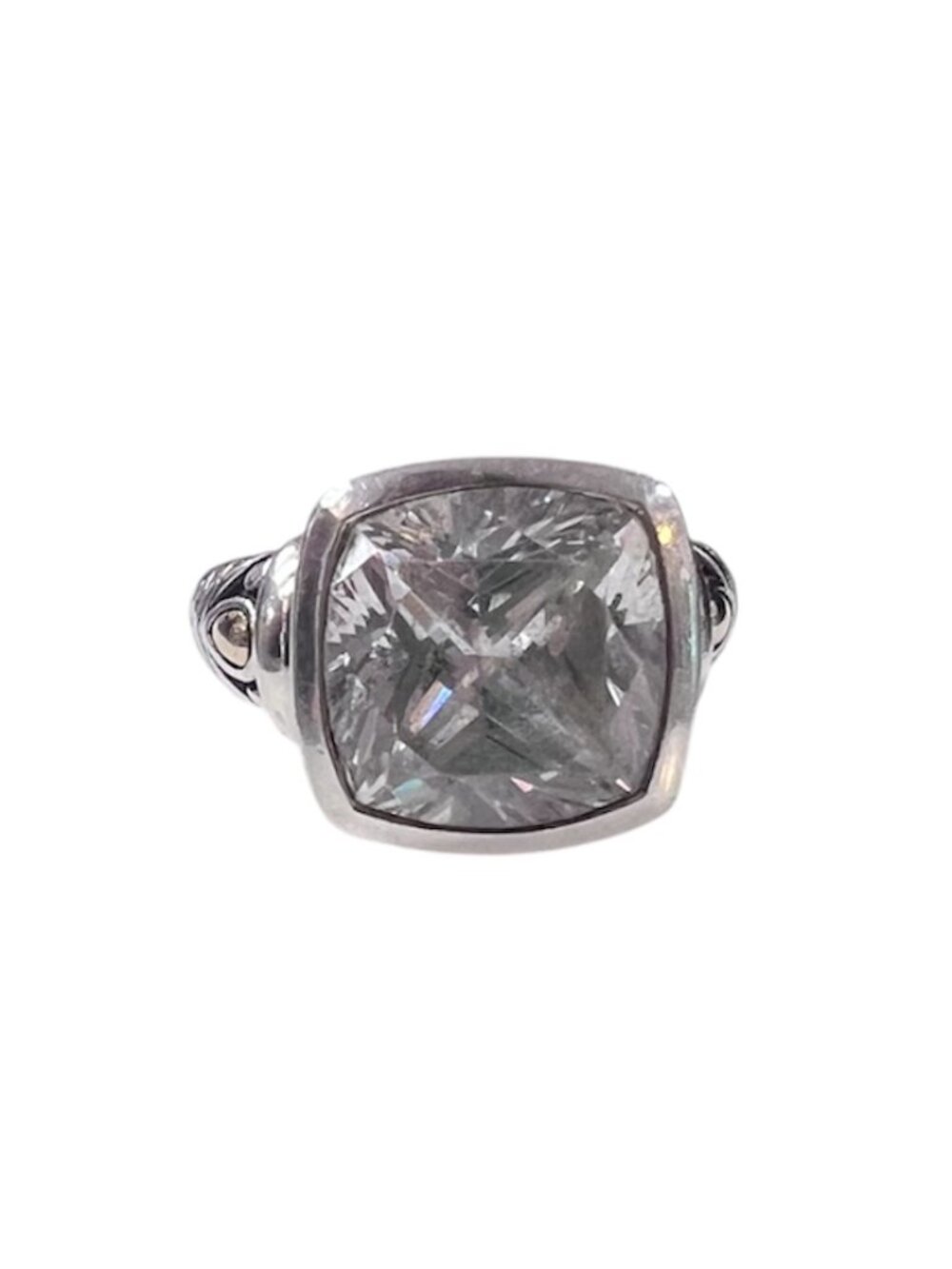 #JohnHardyRing #WhiteTopazRing #SterlingSilverRing #CocktailRing #Statement